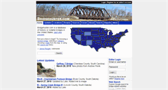 Desktop Screenshot of bridgehunter.com
