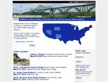 Tablet Screenshot of bridgehunter.com